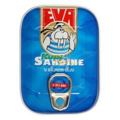 Arči, samoposluga, "Eva" sardina, kamilica i japanke