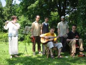 Cinc in Botanical garden,  Belgrade