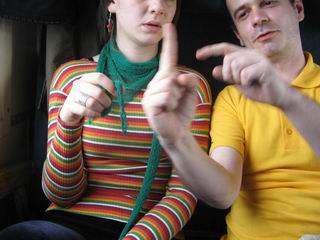 U vozu